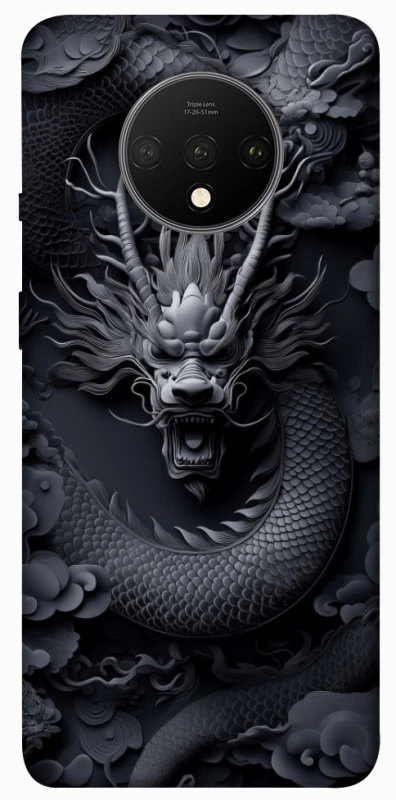 Чохол на OnePlus 7T black dragon фото 1 з 1