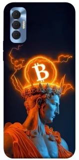 Чехол на TECNO Spark 8P Bitcoin God фото 1 из 1