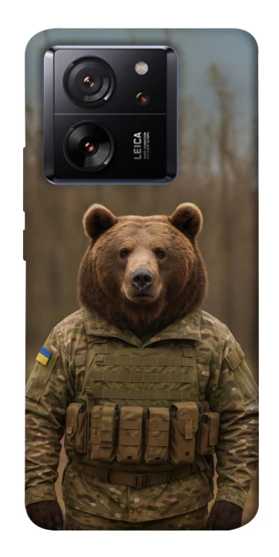 Чохол на Xiaomi 13T Ведмідь захисник фото 1 з 1