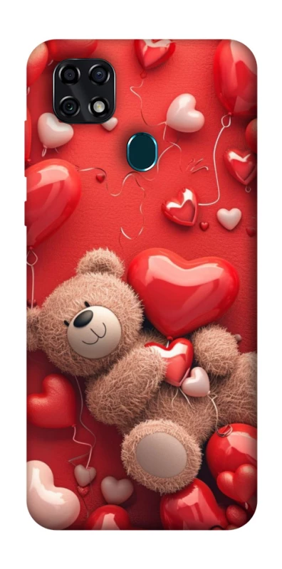 Чохол на ZTE Blade 20 Smart bear in hearts фото 1 з 1