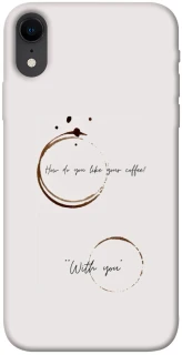 Чохол на Apple iPhone XR (6.1") Coffee with you фото 1 з 1