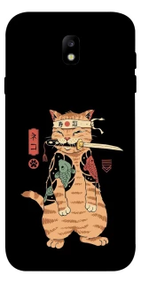 Чохол на Samsung J730 Galaxy J7 (2017) Кіт-самурай фото 1 з 1