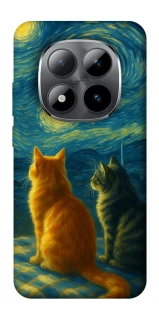 Чехол на Xiaomi Redmi Note 15 Pro 5G Cats under the stars фото 1 Чехол на Xiaomi Redmi Note 15 Pro 5G Cats under the stars фото 1 из 1