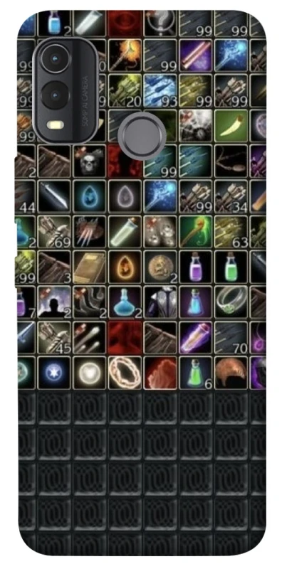 Чехол на Nokia G11 Plus Inventory menu ver.2 фото 1 из 1