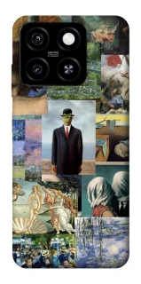 Чехол на ZTE Blade A55 4G Art collage ver.4 фото 1 из 1