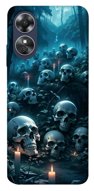 Чехол на Oppo A17 Skulls v3 фото 1 из 1