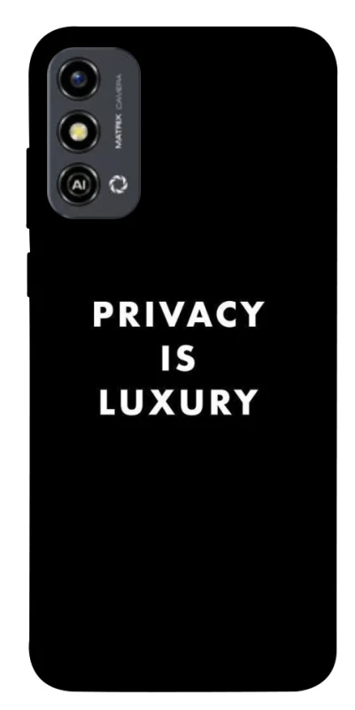Чохол на ZTE Blade A53 Privacy is luxury фото 1 з 1