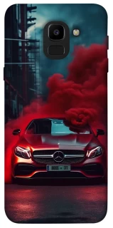 Чохол на Samsung J600F Galaxy J6 (2018) Mercedes in smoke фото 1 з 1