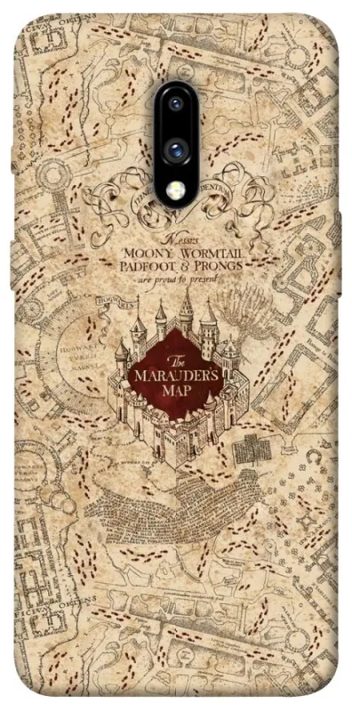 Чохол на OnePlus 7 Marauders map фото 1 з 1