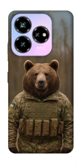 Чехол на ZTE Nubia V60 Медведь защитник фото 1 из 1