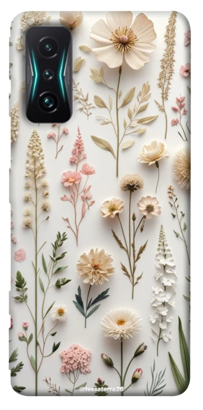 Чохол на Xiaomi Redmi K50 Gaming Floral design ver.1 фото 1 з 1