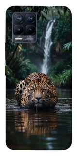 Чохол на Realme 8 Leopard in water фото 1 з 1