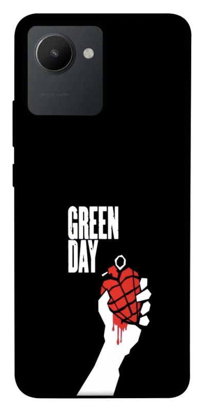Чехол на Realme C30 Green Day logo фото 1 из 1
