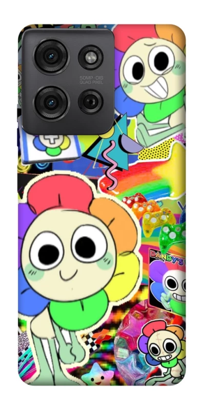Чехол на Motorola Moto G75 Dandy world collage фото 1 из 1