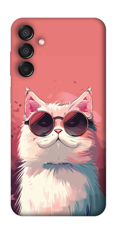 Чохол на Samsung Galaxy M15 5G Сat with glasses фото 1 з 1