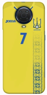 Чехол на Nokia G20 / G10 / 6.3 UA-Football ver.3 фото 1 из 1