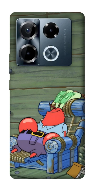 Чохол на Infinix Note 40 Pro 4G Mr.Krabs фото 1 з 1
