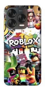 Чехол на ZTE Blade V70 Design Roblox Characters Collage фото 1 из 2
