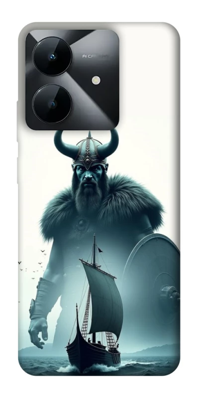 Чохол на Realme Note 60x Nordic drakkar v2 фото 1 з 1