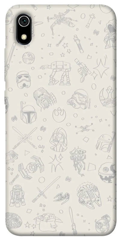 Чохол на Xiaomi Redmi 7A Star Wars background ver.1 фото 1 з 1