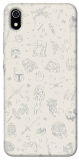 Чохол на Xiaomi Redmi 7A Star Wars background ver.1 фото 1 з 1