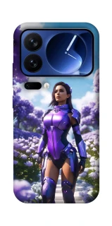 Чохол на Xiaomi Poco F7 Ultra Cyber space girl ver.4 фото 1 з 1