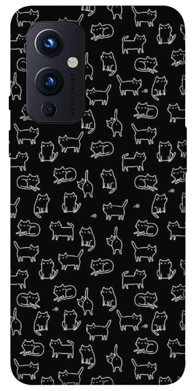Чехол на OnePlus 9 Black Cats фото 1 из 1
