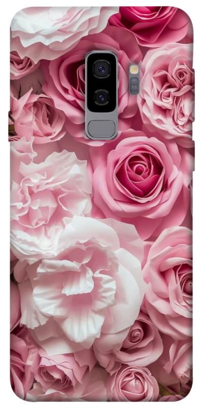 Чехол на Samsung Galaxy S9+ Розовые цветы фото 1 из 1