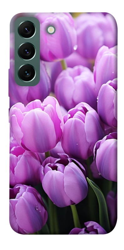 Чохол на Samsung Galaxy S22 Фіолетові тюльпани фото 1 з 1