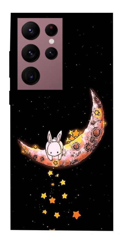 Чехол на Samsung Galaxy S22 Ultra Moon rabbit фото 1 из 1