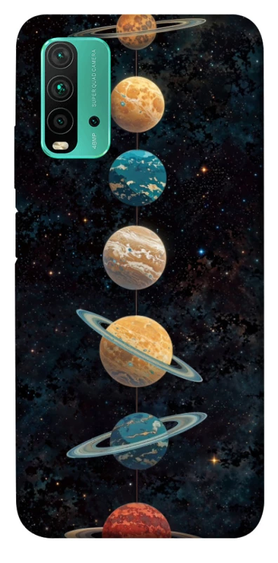 Чохол на Xiaomi Redmi Note 9 4G / Redmi 9 Power star system фото 1 з 1