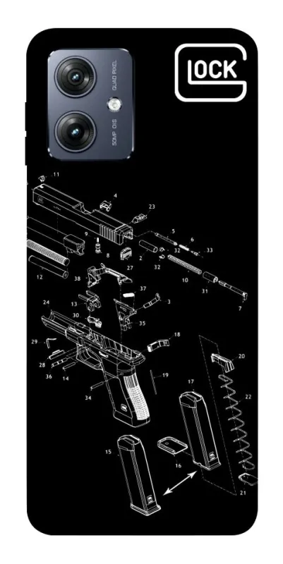 Чохол на Motorola Moto G54 LOCK фото 1 з 1