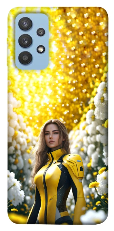 Чохол на Samsung Galaxy M32 Cyber space girl ver.2 фото 1 з 1