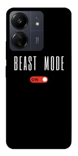 Чехол на Xiaomi Redmi 13C Beast mode фото 1 из 1