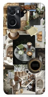 Чохол на Oppo A76 4G Coffee collage ver.4 фото 1 з 1