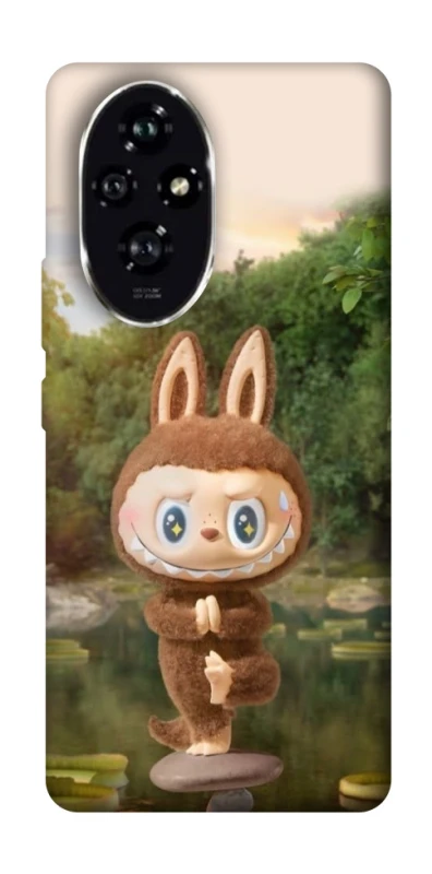Чохол на Honor 200 Labubu Yoga фото 1 з 1