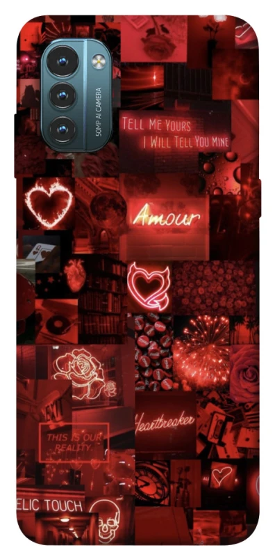 Чохол на Nokia G21 Love collage ver.6 фото 1 з 1