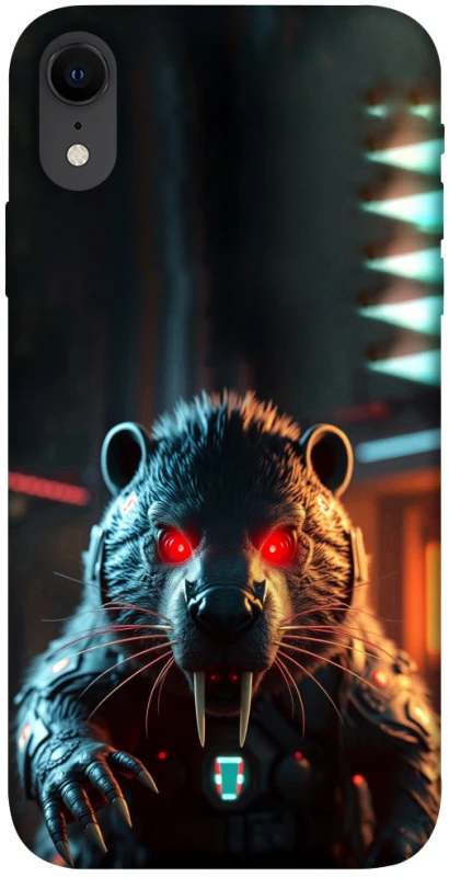 Чохол на Apple iPhone XR (6.1") Cyber ​​beaver фото 1 з 1