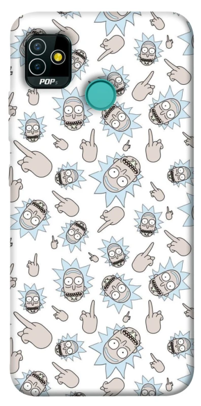 Чехол на TECNO POP 5 Rick and Morty style фото 1 из 1