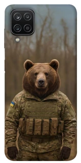 Чехол на Samsung Galaxy A12 Медведь защитник фото 1 из 1