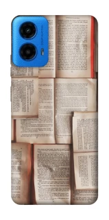 Чехол на Motorola Moto G45 Книги фото 1 из 1