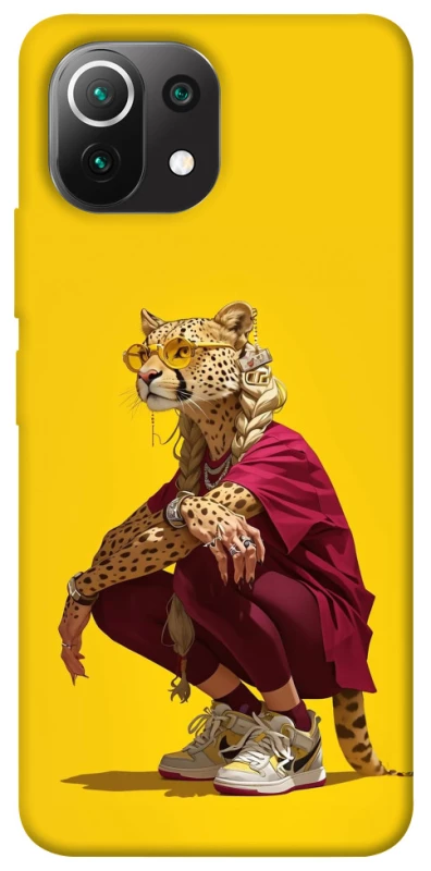 Чохол на Xiaomi Mi 11 Lite Ягуар фото 1 з 1