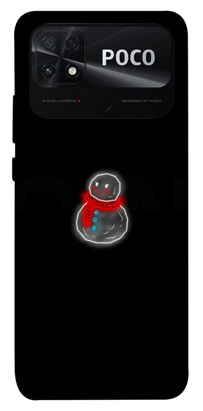 Чехол на Xiaomi Poco C40 Snowman фото 1 из 1