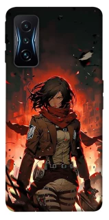 Чохол на Xiaomi Poco F4 GT Mikasa v2 фото 1 з 1