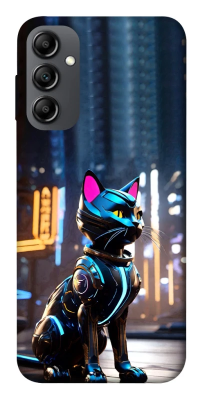 Чохол на Samsung Galaxy A14 4G/5G Cyber cat фото 1 з 1