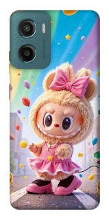 Чохол на Motorola Moto G06 Labubu rainbow фото 1 з 1