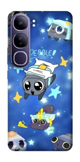 Чехол на Vivo Y300 Pebble kitten stars фото 1 из 1