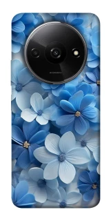 Чехол на Xiaomi Redmi A3 Синие цветы фото 1 из 1
