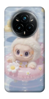 Чехол на Realme 14 Pro+ Labubu swimming фото 1 из 1