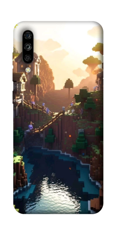 Чохол на ZTE Blade A7s (2019) Minecraft sunset фото 1 з 1